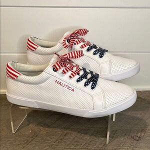 NAUTICA SNEAKER SHOES - Oatriotic - July 4th - Size 9
